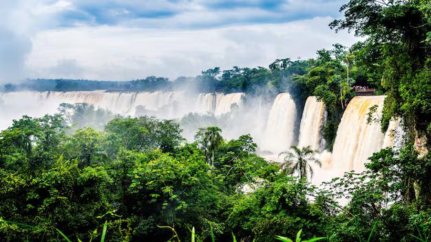 Paisaje con neblina