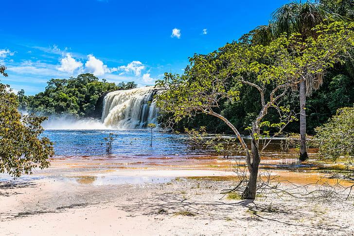 Canaima y cascada